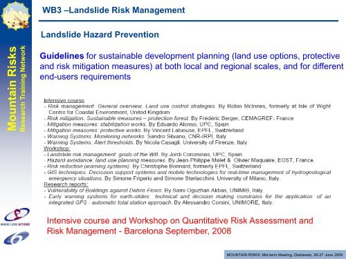 WB3: Risk Management