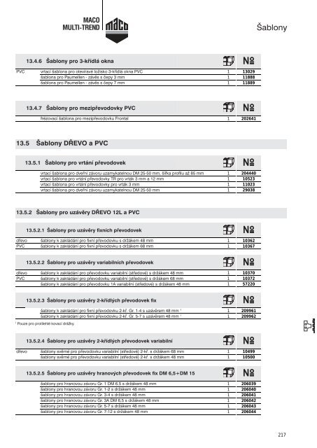 Katalog 2009 MULTI-TREND