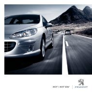 Peugeot 407 407 SW april10.indd