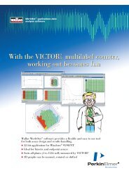 With the VICTOR2â¢ Multilabel Counter, Working Out ... - PerkinElmer