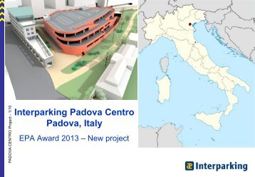 Padova Centro, Interparking Italia - European Parking Association