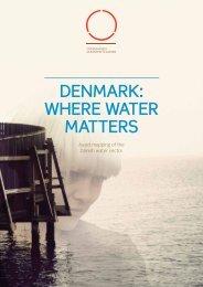 denmark: where water matters - Copenhagen Cleantech Cluster