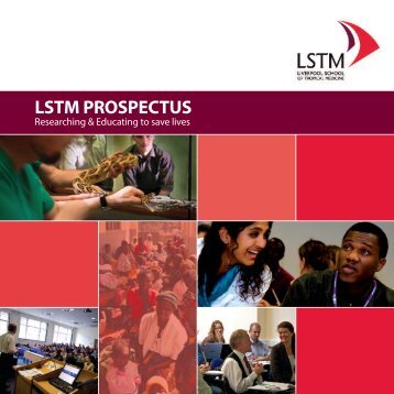 LSTM PROSPECTUS - Liverpool School of Tropical Medicine