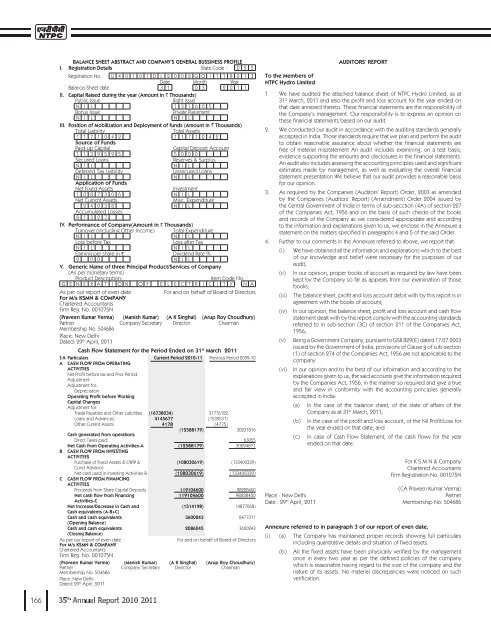 SUBSIDIARY COMPANIES - Ntpc