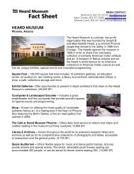 General Fact Sheet - Heard Museum