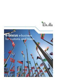 e-biscus e-business for customs and trade - Bull