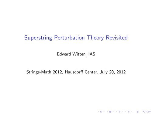 Download PDF - Hausdorff Center for Mathematics