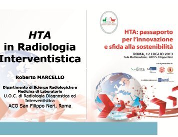 relazione dr. Marcello - Azienda Complesso Ospedaliero San ...