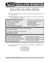 Pro Mag 44 Kill Switch Relay Wiring Diagram - MSD Pro-Mag.com