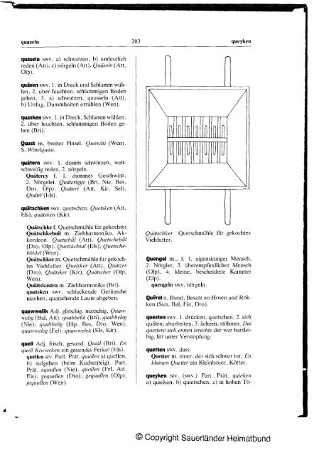 Plattdeutsches Wörterbuch des kurkölnischen Sauerlandes