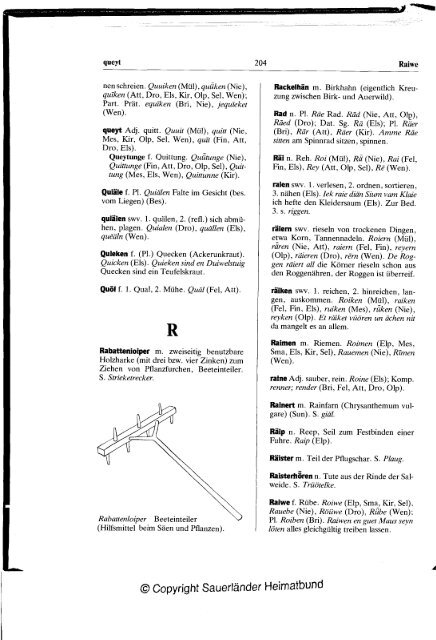 Plattdeutsches Wörterbuch des kurkölnischen Sauerlandes