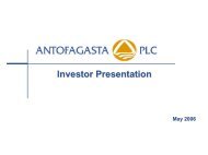 Investor presentation: Merrill Lynch conference ... - Antofagasta plc