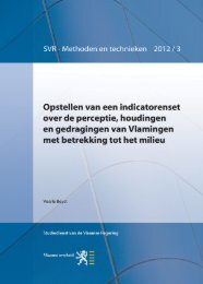 2012-08-28-mt2012-3-indicatorenset-milieu - Vlaanderen.be