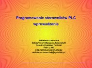 Programowanie sterownikÃ³w PLC wprowadzenie - ZakÅad Teorii ...