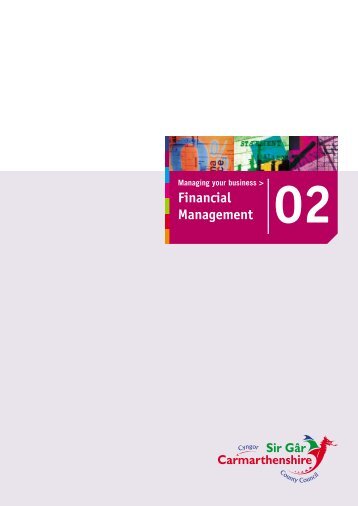 The Financial Management brochure helps business owners ...