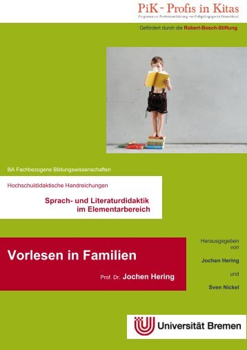 Vorlesen in Familien - elementargermanistik.uni-bremen.de ...