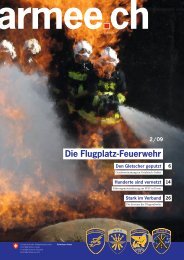 2 / 09 Die Flugplatz-Feuerwehr - Schweizer Luftwaffe - admin.ch
