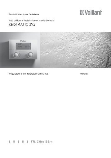 calorMATIC 392 - Vaillant