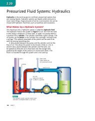 Pressurized Fluid Systems: Hydraulics