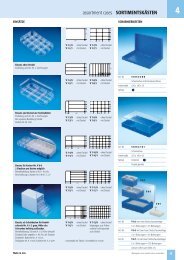 assortment cases SORTIMENTSKÃSTEN - Licefa