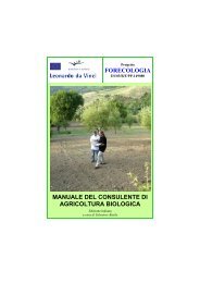 Manuale del consulente di agricoltura biologica - Projects - Ifes