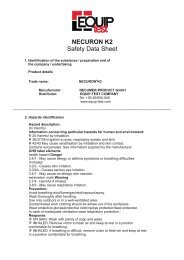 safety data sheet (pdf format) - Equip-Test