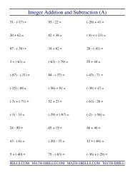 Integers- adding and subtracting 2.pdf - Mulholland Middle School