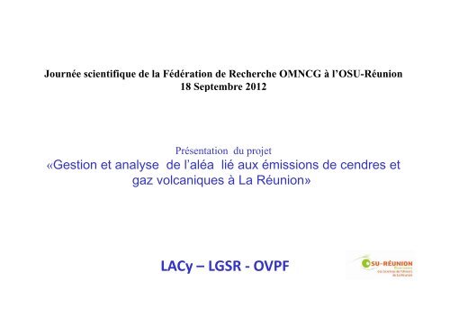 LACy â LGSR - OVPF