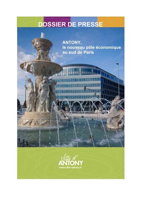 DOSSIER DE PRESSE - Ville d'Antony