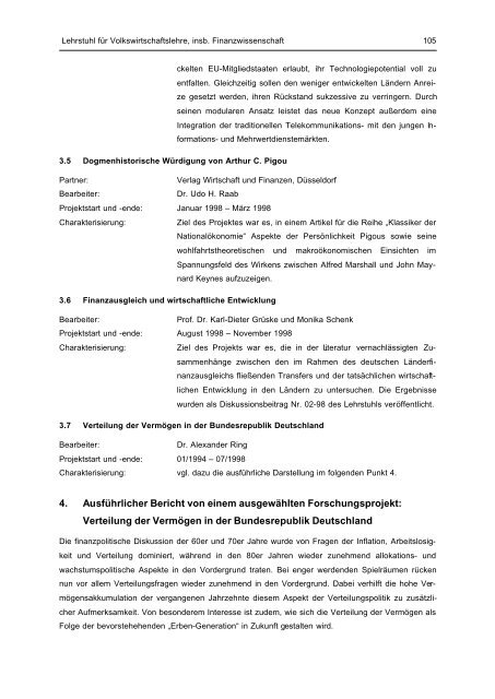 forschungsbericht 1998 - Friedrich-Alexander-Universität Erlangen ...