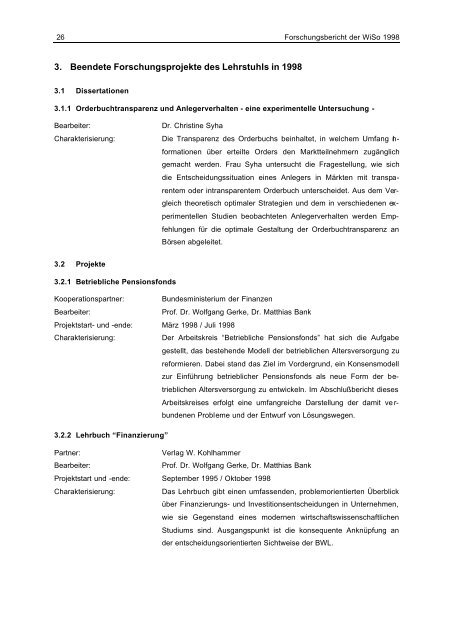 forschungsbericht 1998 - Friedrich-Alexander-Universität Erlangen ...