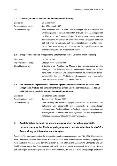 forschungsbericht 1998 - Friedrich-Alexander-Universität Erlangen ...