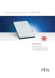 Process Optimization in LINAC QA - PI Medical