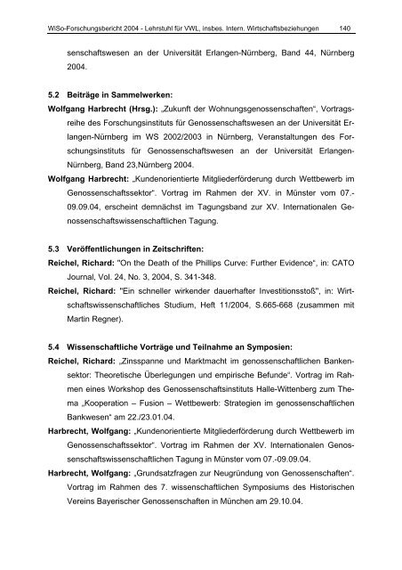 FORSCHUNGSBERICHT 2004 - am Fachbereich ...