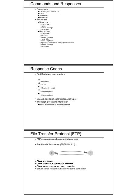 Mail Transfer SMTP Specification SMTP basics