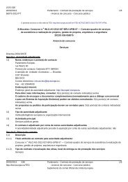Contrato-quadro de serviÃ§os de assistÃªncia Ã  ... - Infoeuropa