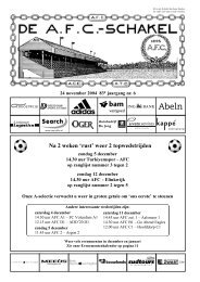 24 november 2004, 83e jaargang nummer 6 - AFC, Amsterdam