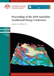 Proceedings of the 2010 Australian Geothermal Energy Conference