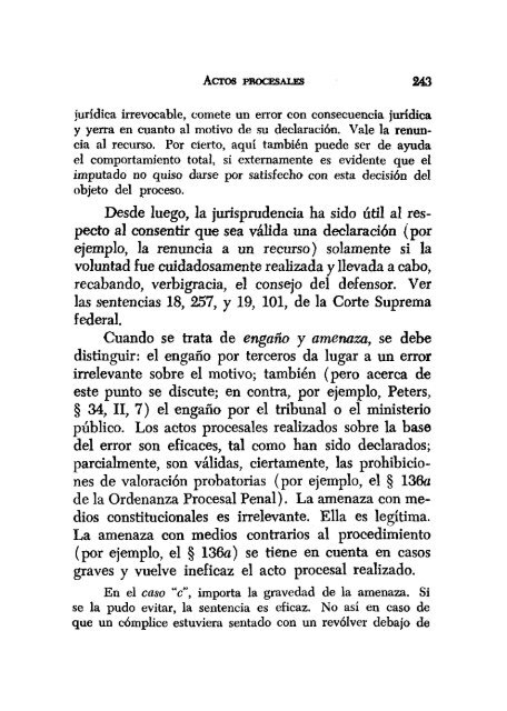 Derecho Procesal Penal - Derecho Penal en la Red