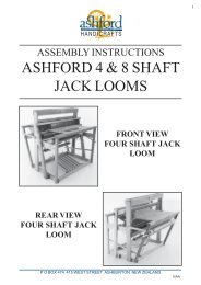 jack loom - Ashford Handicrafts