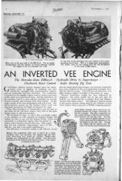 An Inverted Vee Engine - WWII Aircraft Performance