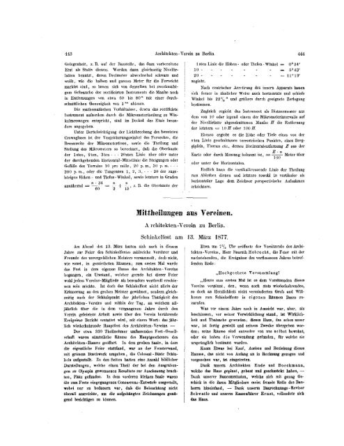 04. Zeitschrift fÃ¼r Bauwesen XXVII. 1877, H. VIII-X= Sp. 337-480