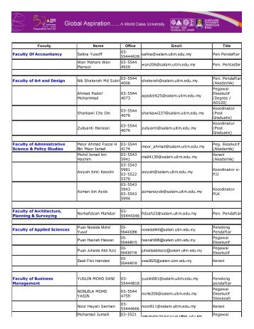 disini - UiTM Student Portal