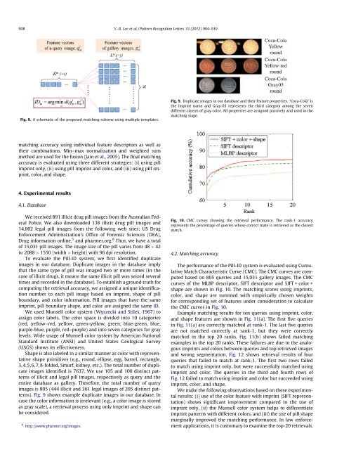 Pill-ID: Matching and retrieval of drug pill images - Department of ...