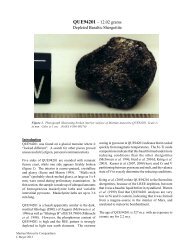 QUE94201 â 12.02 grams Depleted Basaltic Shergottite - NASA
