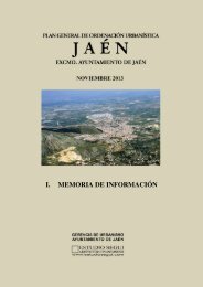 I. MEMORIA DE INFORMACIÃN - Ayuntamiento de JaÃ©n