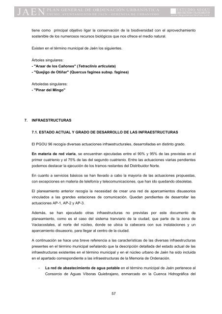 I. MEMORIA DE INFORMACIÃN - Ayuntamiento de JaÃ©n