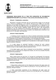 Ordenanza Reguladora de la Tasa por Expedición de Documentos ...
