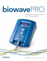 Professional Neuromodulation Pain Therapy System - Biowave