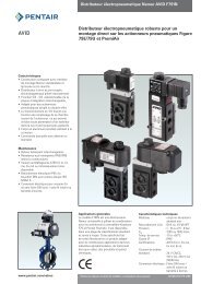 Téléchargement - Pentair Valves & Controls